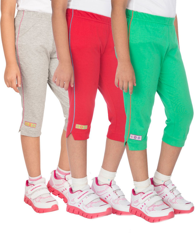 Ocean Race Fashion Women Red, Green, Grey Capri
