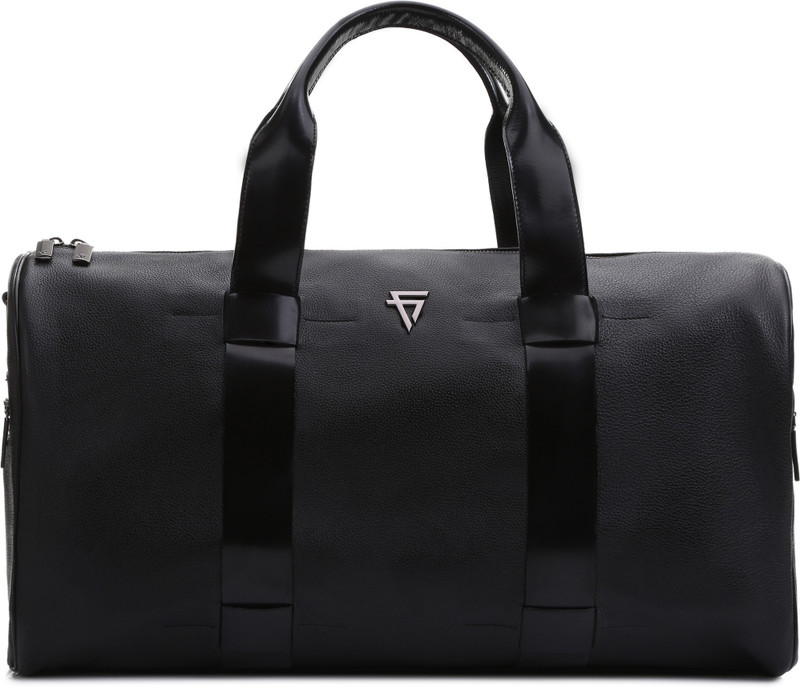 FINE LINES GIOVANNI BURLEY DUFFLE BAG Travel Duffel Bag(Black) FINE LINES GIOVANNI BURLEY DUFFLE BAG Travel Duffel Bag(Black)