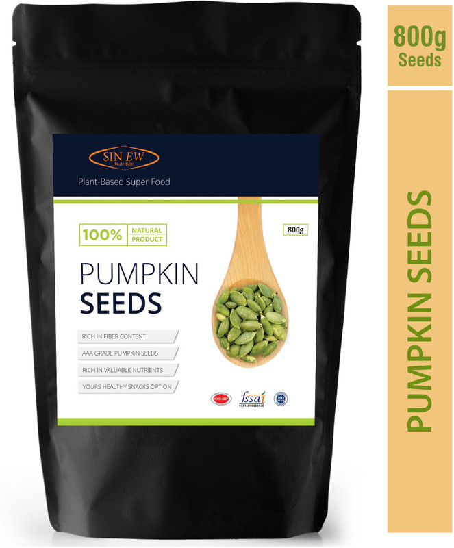 Sinew Nutrition Pumpkin Seeds, Protein and Fibre Rich Superfood - 800 gm(800 g)