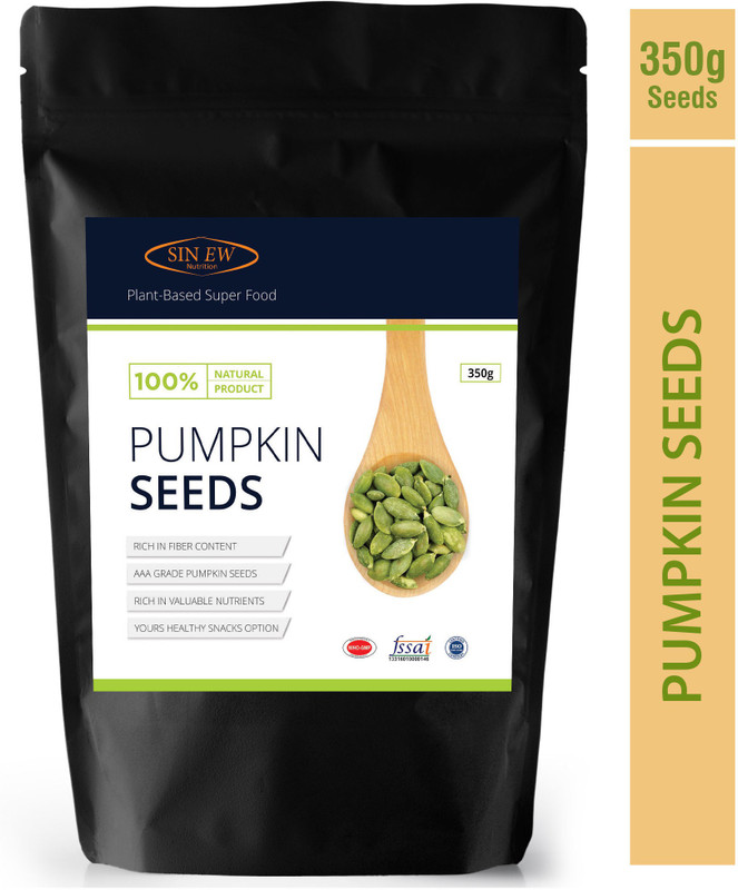 Sinew Nutrition Pumpkin Seeds, Protein and Fibre Rich Superfood – 350gm(350 g)