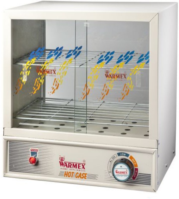 Warmex G. Door Double Glass Small Hot Case Hot Dog Machine(17*10.5*18.5 inch)