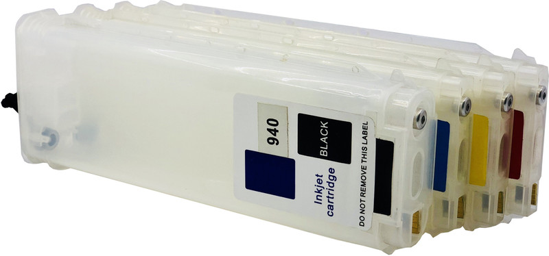 UV 940 (C/M/Y/B) EMPTY REFILLABLE CARTRIDGE WITH AUTO RESET CHIP (ARC) FOR USE WITH HP 8000 Multi Color Ink Cartridge(Black, Magenta, Yellow, Cyan) UV 940 (C/M/Y/B) EMPTY REFILLABLE CARTRIDGE WITH AUTO RESET CHIP (ARC) FOR USE WITH HP 8000 Multi Color Ink Cartridge(Black, Magenta, Yellow, Cyan)