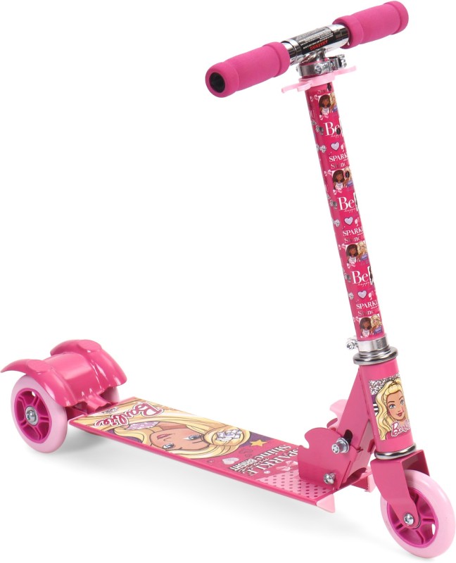 Barbie Sparkle More Shine Bright 3 Wheel Scooter - Pink(Pink)