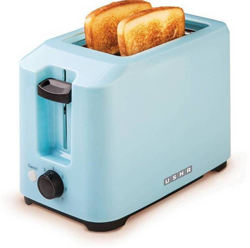 Usha 3720 700 W Pop Up Toaster(Ice blue) Usha 3720 700 W Pop Up Toaster(Ice blue)