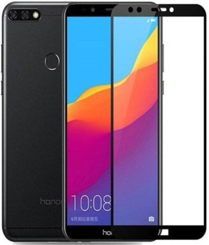 chikis Edge To Edge Tempered Glass for Honor 7s (new launch) 6d(Pack of 1)