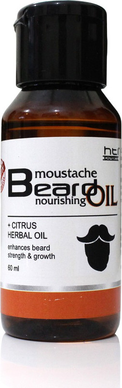 hti experts Moustache And Beard Nourishing Oil Citrus Hair Oil(60 ml)