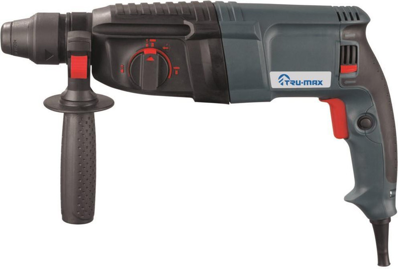 trumax rotary hammer 26 mm with 5 bits /BlackBull/Yuri/ 850watt- 26mm Rotary Hammer Drill(26 mm Chuck Size, 850 W)