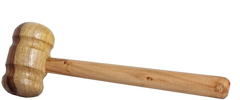 LCARNO Bat Wooden Mallet for Knocking to Improve Bat | Hammer Mallet Double Sided Wooden Bat Mallet