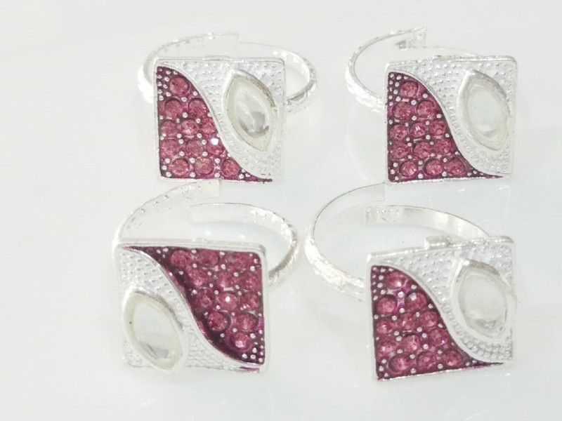 krishna fancy jewellers silver toe ring Silver Cubic Zirconia Silver Plated Toe Ring