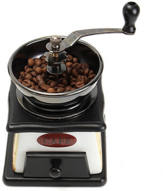 SHREWAS Vintage Coffee Bean Hand Grinder Coffee Grinding Machine Wet Grinder(Black) SHREWAS Vintage Coffee Bean Hand Grinder Coffee Grinding Machine Wet Grinder(Black)
