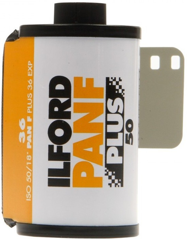ilford PAN F PLUS 50 BLACK AND WHITE FILM 36EXP (2 PACK) Film Roll(No 50 ISO Pack of 2)
