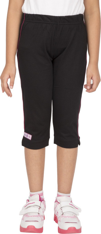Ocean Race Fashion Women Black Capri