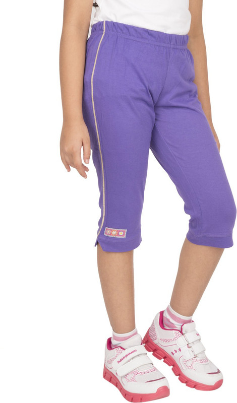 Ocean Race Fashion Women Purple Capri