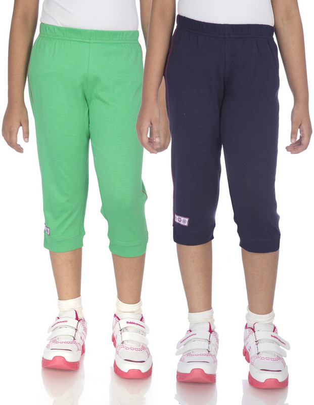 Ocean Race Fashion Women Green, Blue Capri