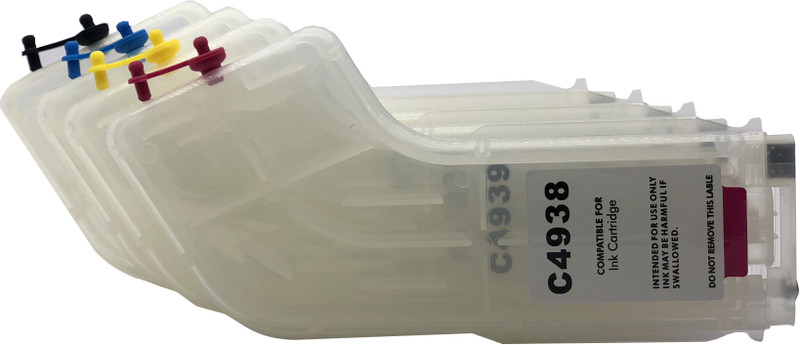 UV HP 18/88 A LONG REFILLABLE CARTRIDGE WITH AUTO RESET CHIP (ARC) FOR USE IN HP 5300/ 7380/5400/ Multi Color Ink(Magenta, Cyan, Black, Yellow)