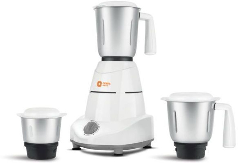 Orient Elite MGEL50G3 500 W Mixer Grinder(White, 3 Jars)