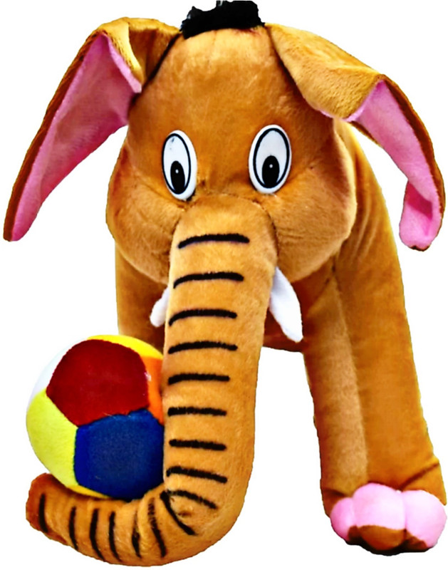 sahil fashion Teddy Elephant  - 31 cm(Brown)
