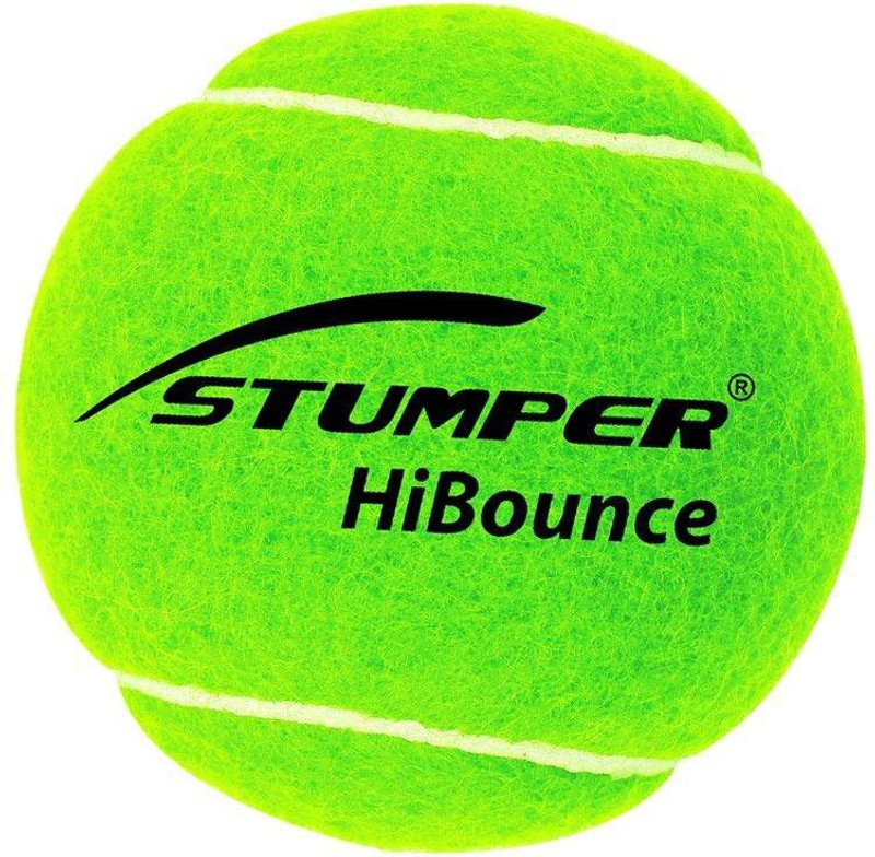 stumper HiBounce Cricket Tennis Ball Bowling Ball(Pack of 6, Green)