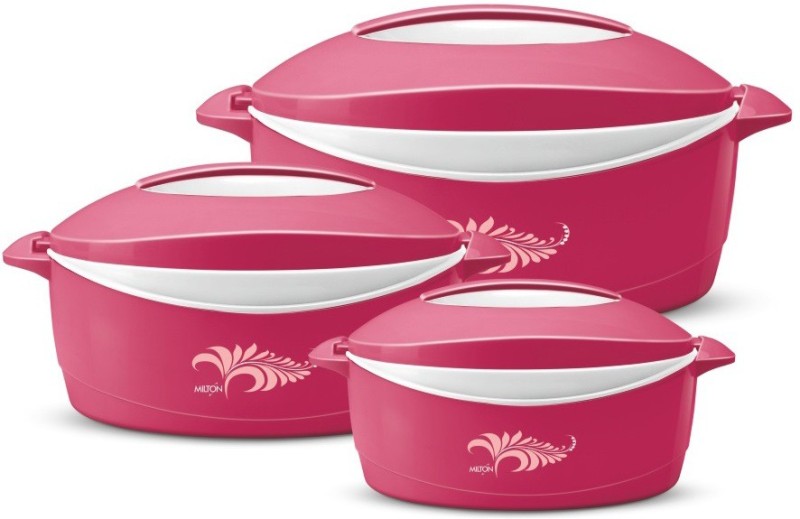 Milton Delight Pack of 3 Thermoware Casserole Set(3000 ml)