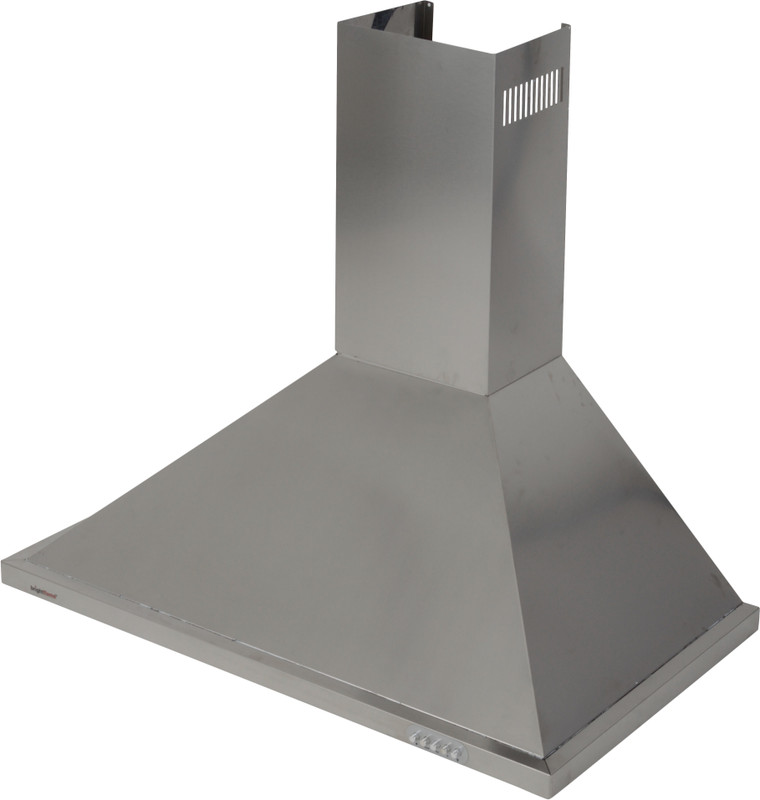Brightflame Lotus 60 CM Wall Mounted Chimney(Stainless Steel 1100 m3/HR)