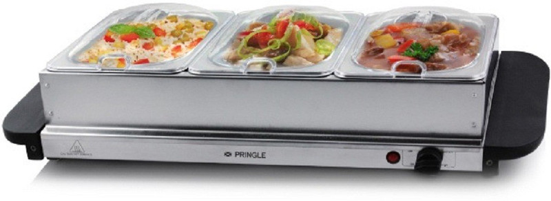 PRINGLE Buffet Server FW 1806/Stain less steel buffet server Electric Cooking Heater(3 Burner)