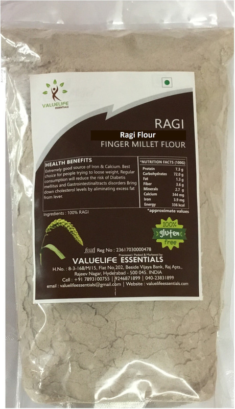 Value Life Ragi flour(finger millet)(1000 g)