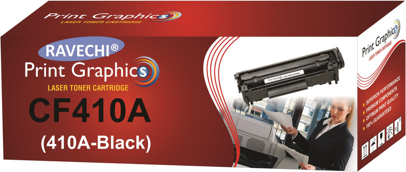 Ravechi 410A CF410A Black Single Color Toner(Black)