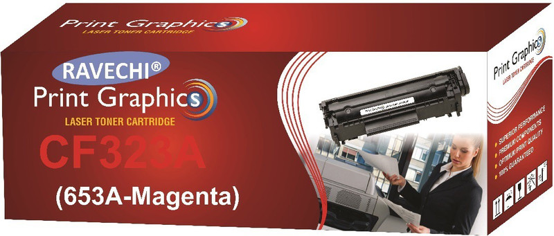 Ravechi 652A CF323A Magenta Single Color Toner(Magenta)