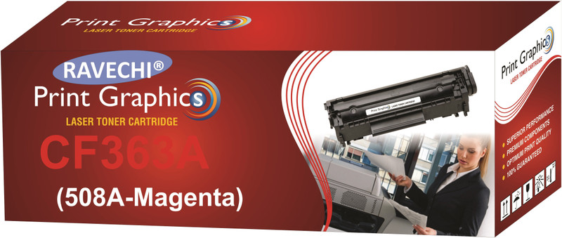 Ravechi 508A CF363A Magenta Single Color Toner(Magenta)