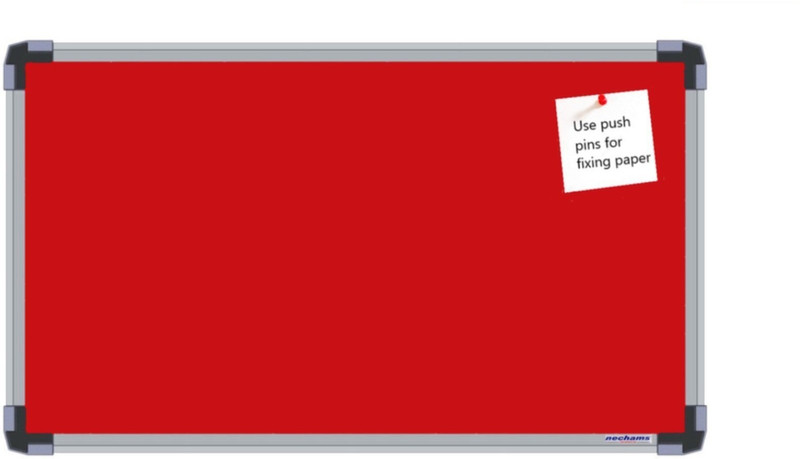 Nechams Fabric Notice Board Red Economy Series 2ft X 2ft Notice Board Bulletin Board Red Buy Online In Papua New Guinea At Papua Desertcart Com Productid