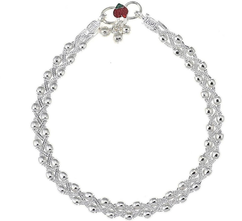krishna fency jwellers silver anklet Silver Anklet