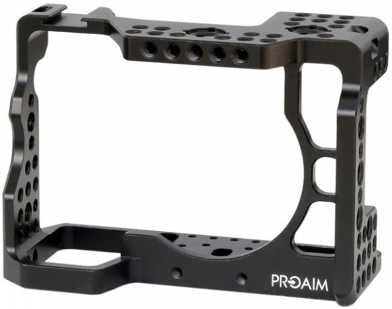 PROAIM Aluminium Camera Cage Frame Cable Clamp for A7R III A7R 3 tripod mount (CG-A7R3-00) Camera Rig