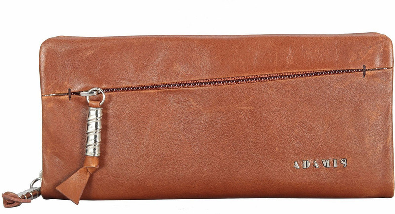 ADAMIS Formal Tan Clutch