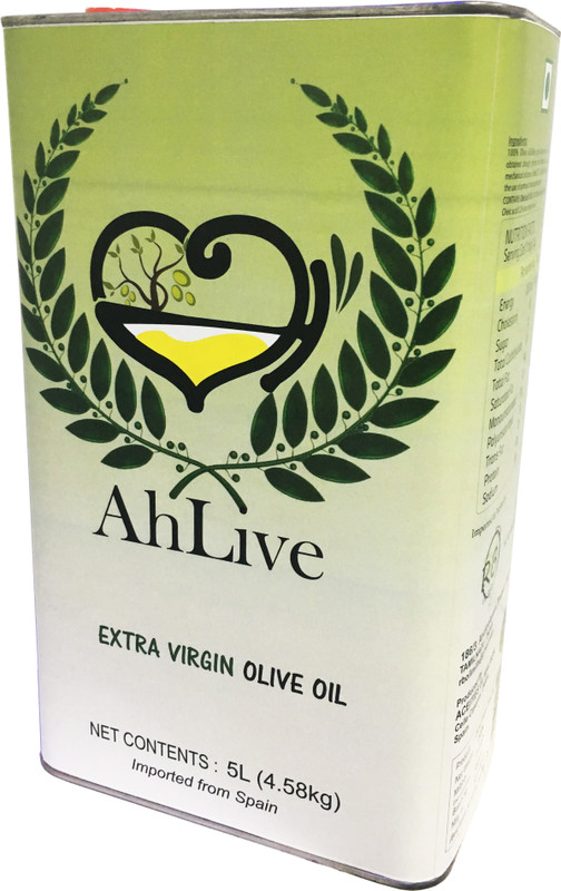 ahlive Extra Virgin Olive Oil Tin(5 L)