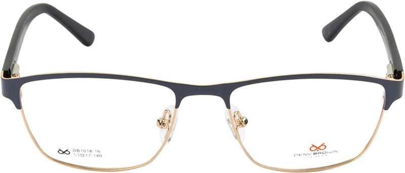 DENY BROWN Full Rim Square Frame(53 mm)