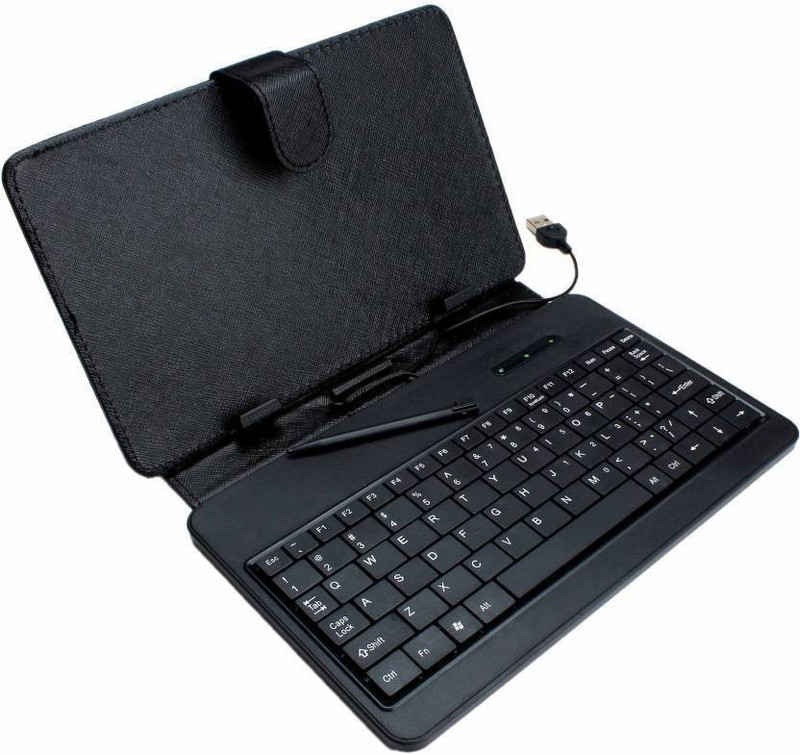 capital gadgets KEYBOARD CASE 10 INCH TAB Wired USB Tablet Keyboard(Black)
