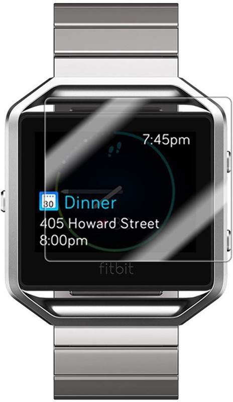 Taslar Tempered Glass Guard for Fitbit Blaze(Pack of 1) Taslar Tempered Glass Guard for Fitbit Blaze(Pack of 1)