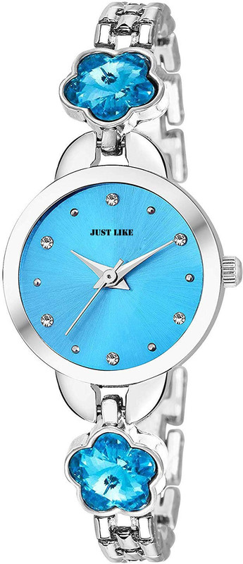 just like Analog Blue Diamond White Dial Women's And Girls Watch Analog Watch  - For Girls