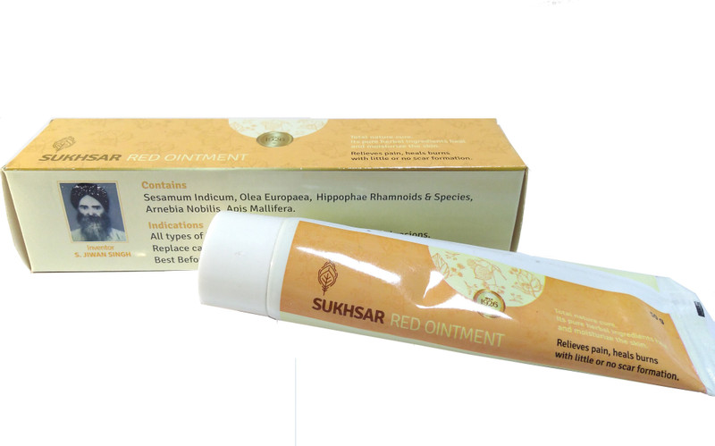 sukhsar Red Ointment Antiseptic Ointment(50 g)