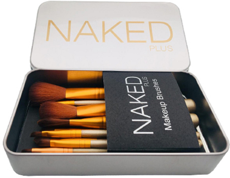nakedplus 12Pcs Fantasy Make Up Brushes Set(Pack of 12)