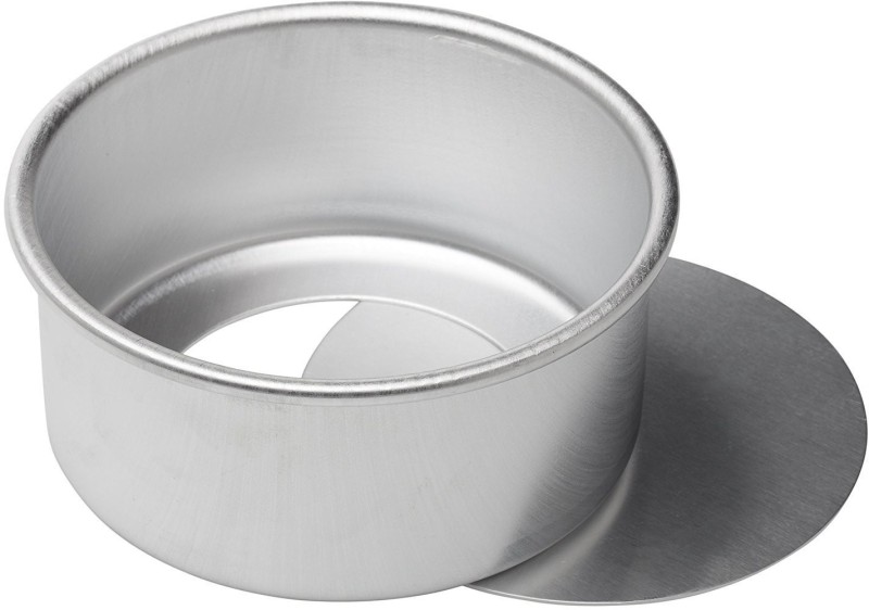 Inditradition Round Cake Pan Mould Tin | Non-Stick, Removable Base Full Cake Maker Cake Maker