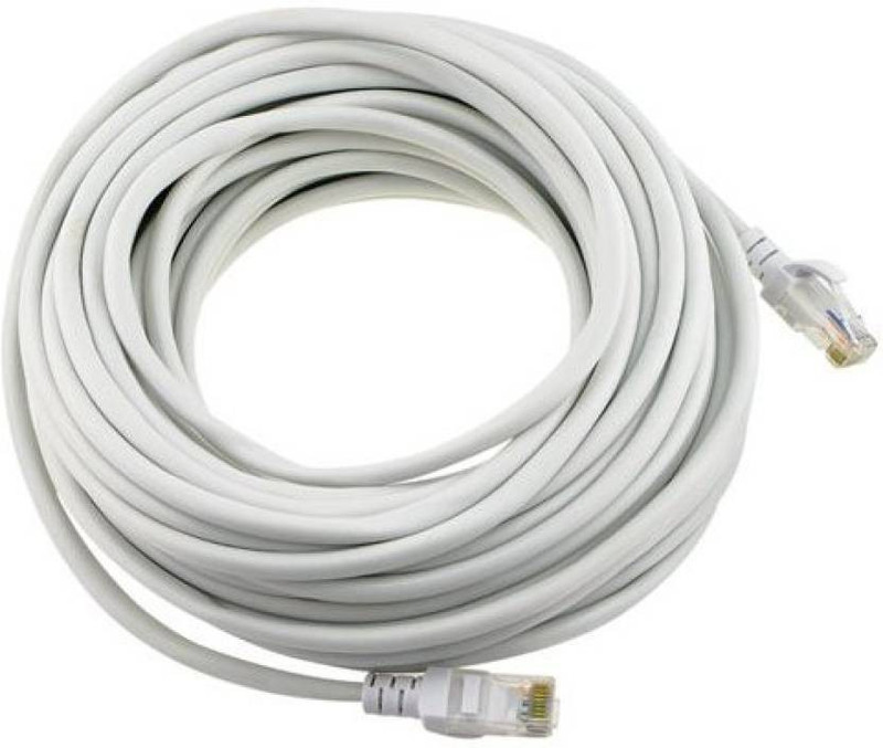 Signaweld cat6 25 m Patch Cable(Compatible with Mobile, Laptop, Tablet, Mp3, Gaming Device, White)