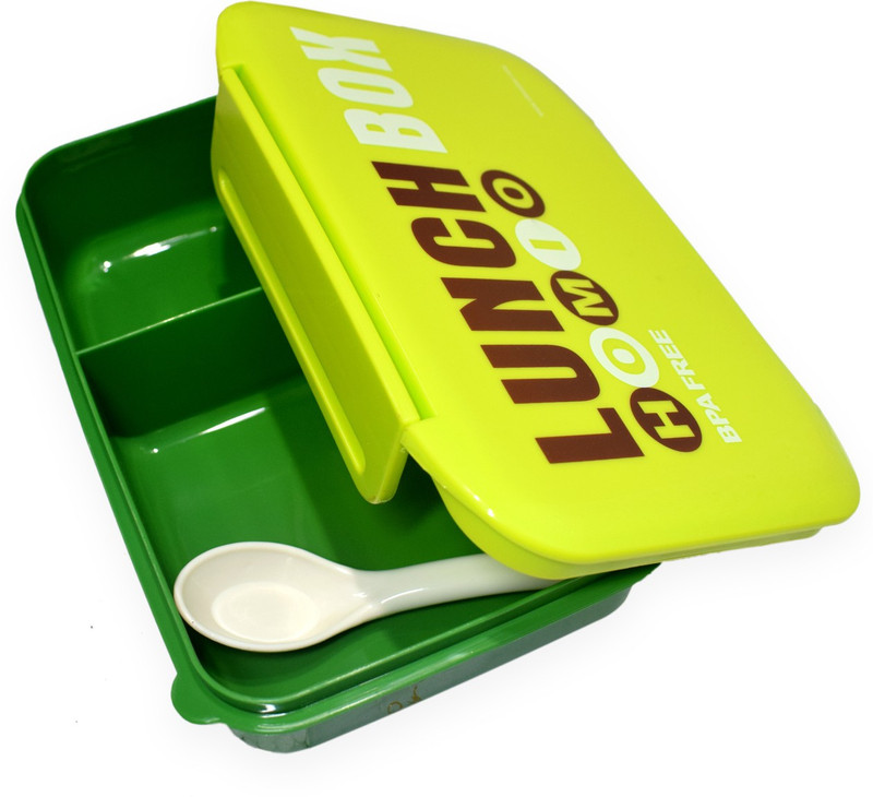 shophills Green Lunch Box 1 Containers Lunch Box(500 ml)