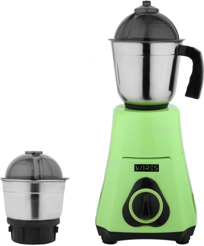 wires CLASSIC 750 Mixer Grinder(Green, 2 Jars)