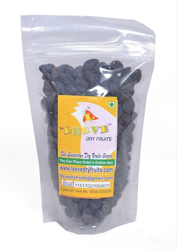 Leeve Dry fruits Afghan Black Seedless Raisins, 800gm Raisins(800 g)
