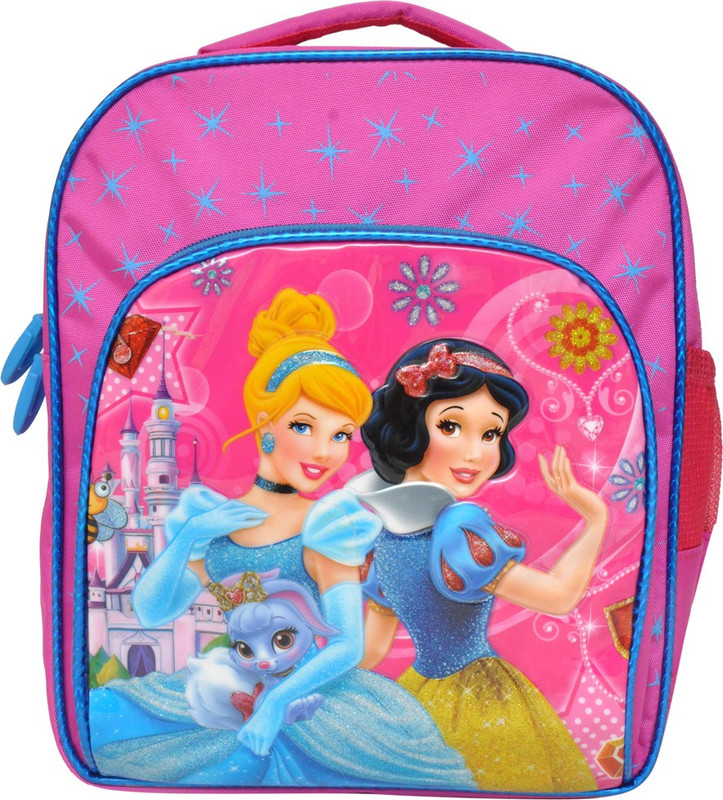 okji enterprises OKJI Frozen 16 Inches School Bag For girls- School Bag Pack Age Group (4-10 Years) Pink Color Adjustable Strap Kids School bag Waterproof School Bag(Pink, 18 L)