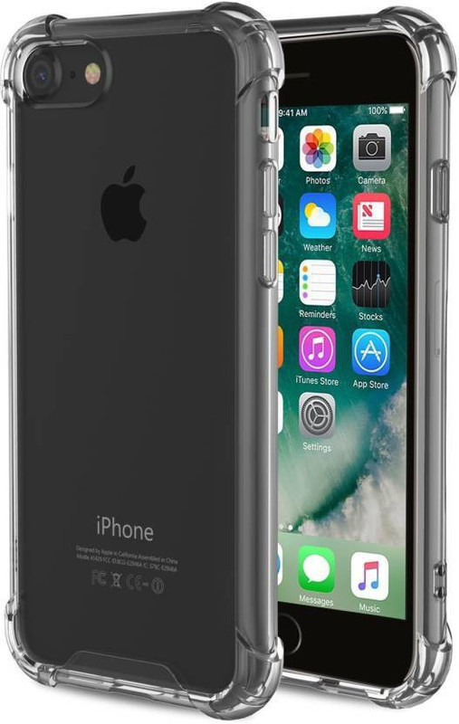aadtail Back Cover for Apple iPhone 7, Apple iPhone 8(Transparent, Shock Proof, Silicon)