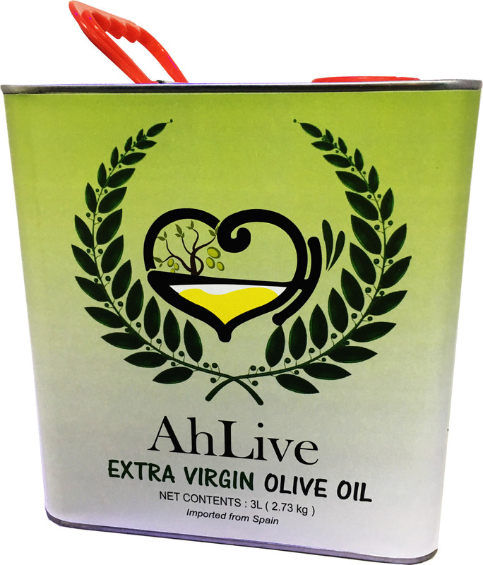 ahlive EXtra Virgin Olive Oil Tin(3 L)