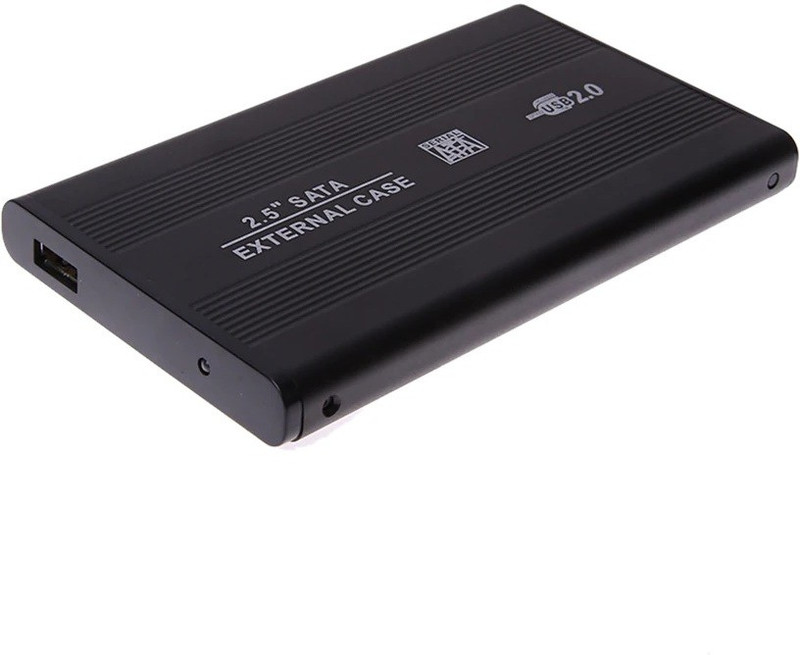 smacc high quality 2.5 inch inch Sata Hard Disk Casing External Hard Drive enclosure(For 2.5 sata hard disk, Black)