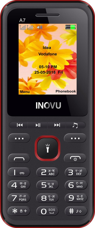Inovu A7(Black & Red)